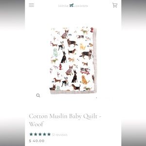 NEW Never been used muslin quilt